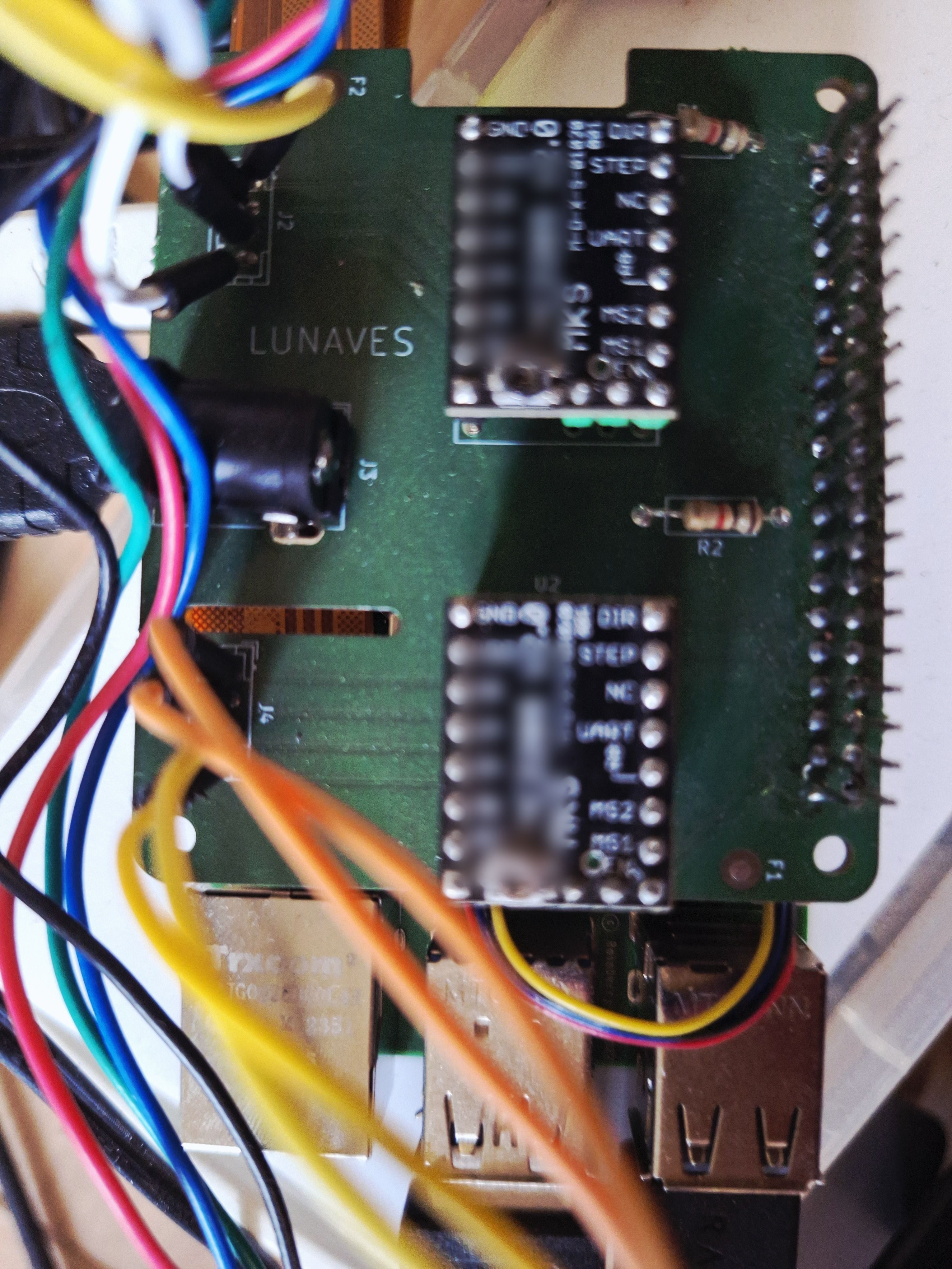 Lunaves stepper driver board