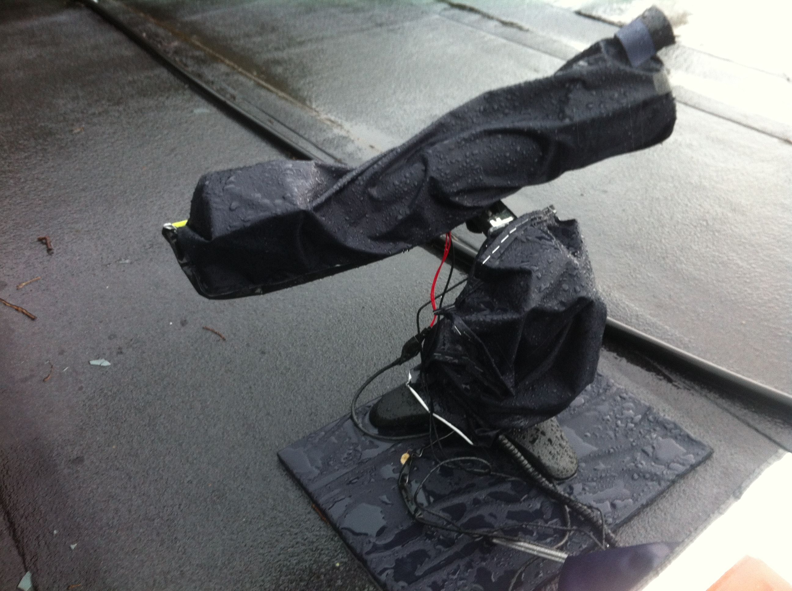 Lunaves lunar tracking device setup