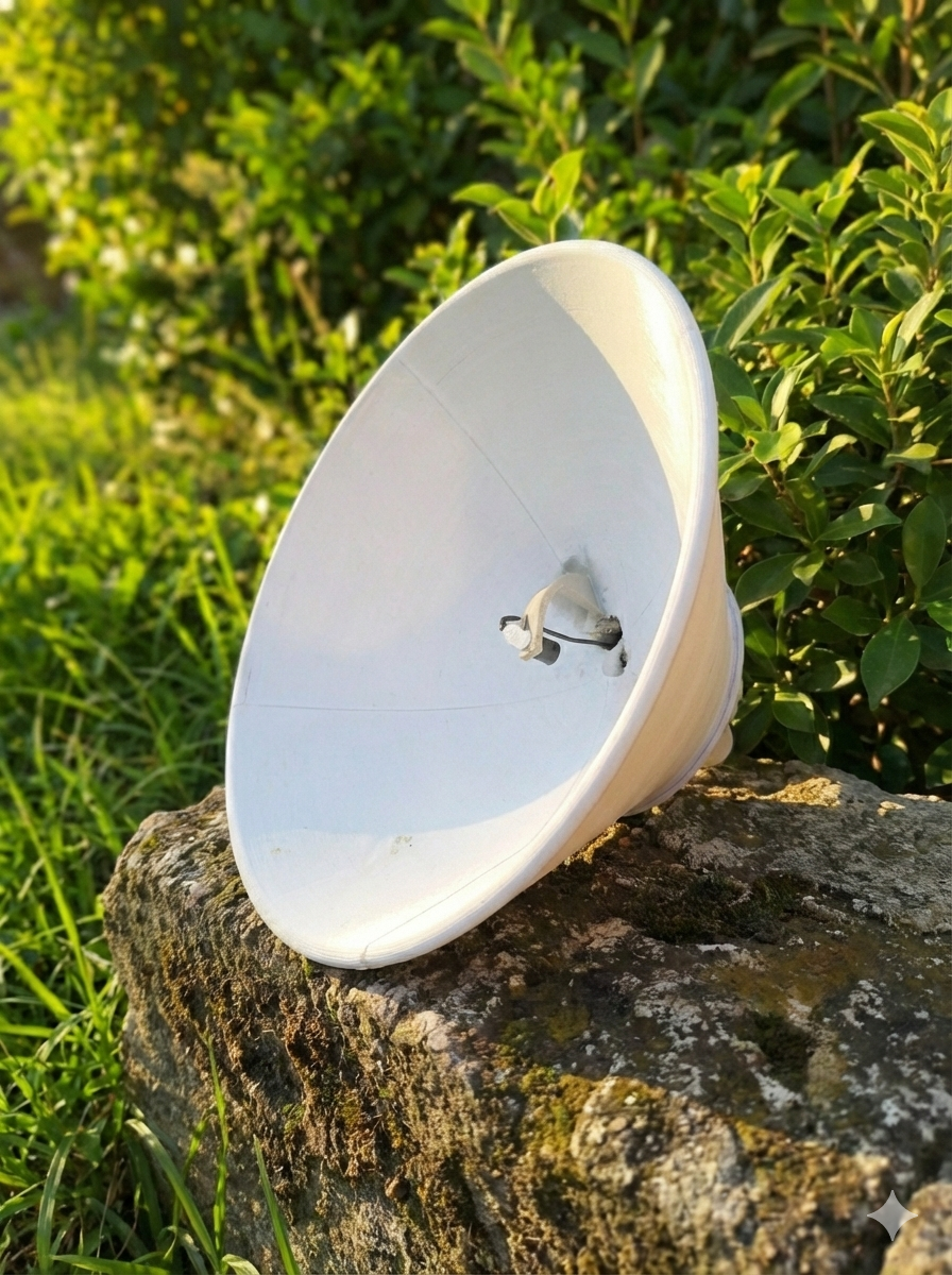 Sonaves parabolic microphone setup